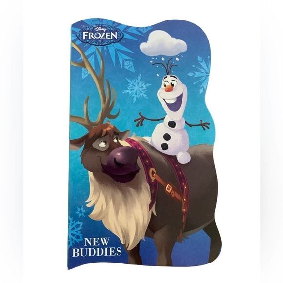 Set of 3 Disney Frozen Board Books, Best Friends, Count On Us, & New Buddies - Picture 5 of 6